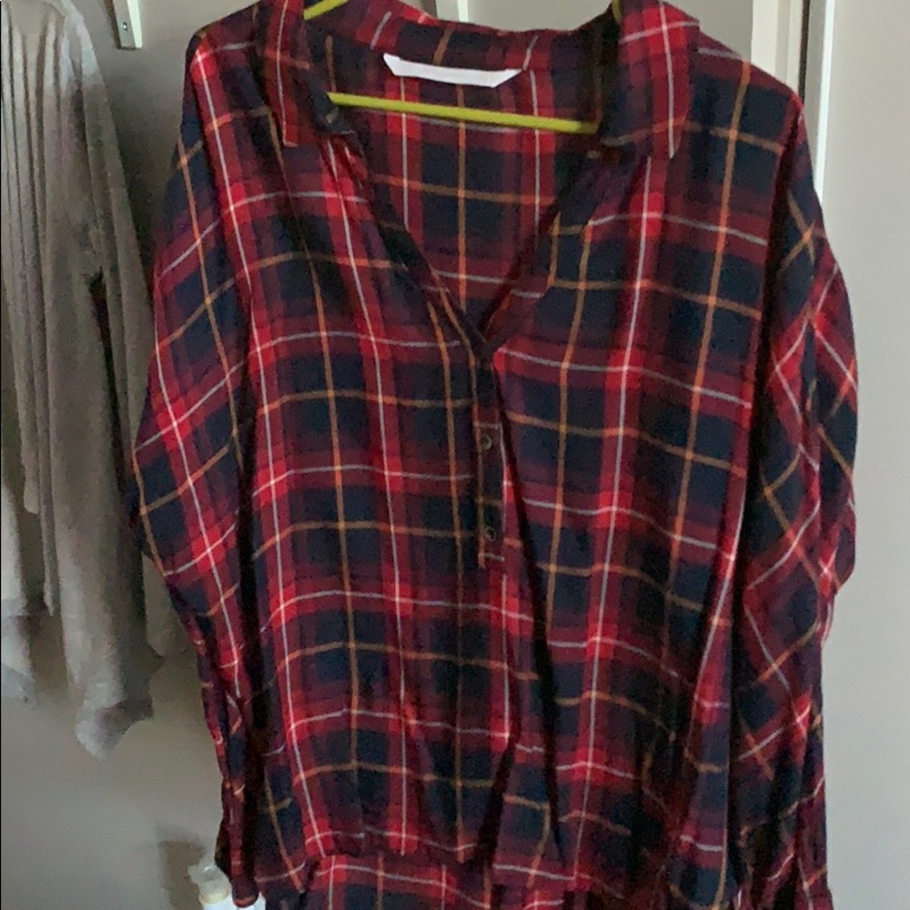 2/$30 Plaid Zara shirt